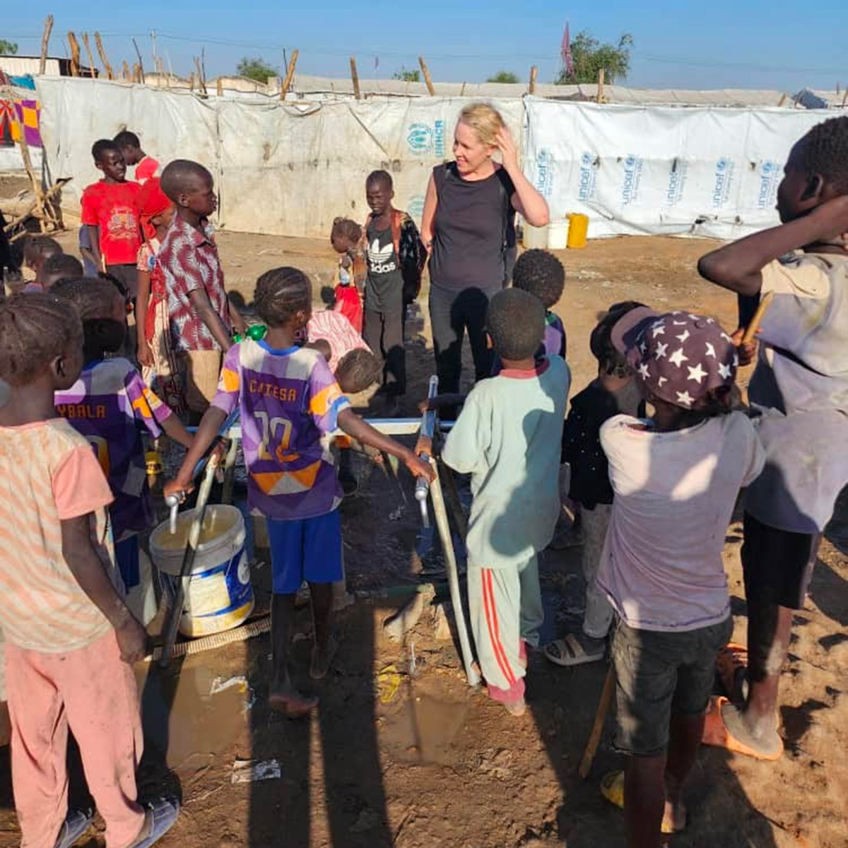 Visite de projet à Renk, Soudan du Sud.